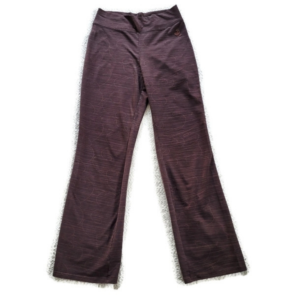 Patagonia Organic Brown Cotton Blend Apparel With Patterned Design Sz L